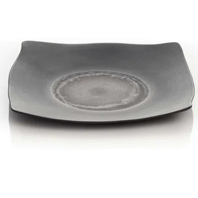 Eliská Black / Grey Anthracite Serving Platter - Small In Gray