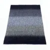 Eliská Black / Grey Large Mohair Shaded Throw In Jet In Black/grey