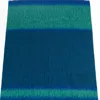 Eliská Blue Mohair Throw Rothko Peacock