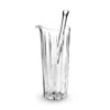 Eliská Crystal Cocktail Jug & Stirrer In Multi