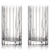 Eliská Pair Of Crystal Highball Glasses In Transparent