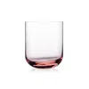 Eliská Rose Gold Six Crystal Tumblers - Rose In Red