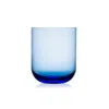 Eliská Six Crystal Tumblers In Blue In Blue