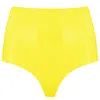 Elissa Poppy Women's Yellow / Orange Latex Dsico Pant - Yellow In Yellow/orange