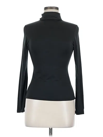 Pre-owned Elita Long Sleeve Turtleneck In Black