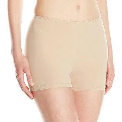 Elita Silk Magic Boy Leg Brief Panty In Nude In Beige