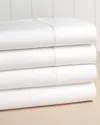 Elite 400tc Cotton Hemstitch Sheet Set In White