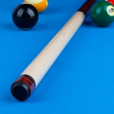 Elite 59" Pool Cue In Red;beige
