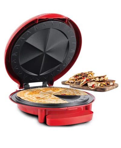 Elite Cuisine 11" Quesadilla Maker In Red