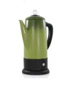 Elite Cuisine 12 Cup Stainless Steel Electric Coffee Percolator In Stainless Steel