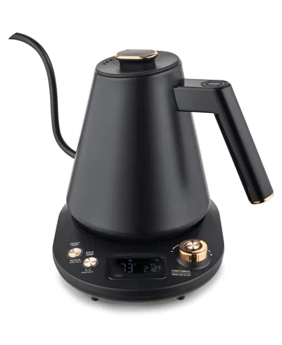 Elite Cuisine 1litre Digital Gooseneck Water Kettle Ekt5031 In Black