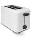Elite Cuisine 2-slice Cool Touch Toaster In White