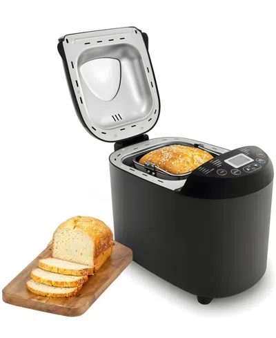 Elite Cuisine 2lb Programmable Bread Machine In Black