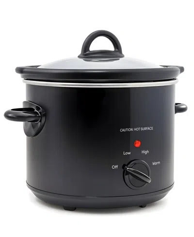 Elite Cuisine 3 Quart Slow Cooker Black