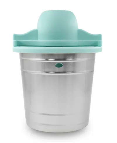 Elite Cuisine 4 Quart Old Fashioned Electric Ice Cream Maker In Mint