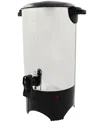 Elite Cuisine 40-cup Pro Stainless Steel Office Coffee Urn In Stainless Steel