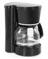 Elite Cuisine 5 Cup Pause And Serve Coffeemaker In Black