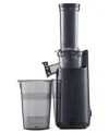 Elite Cuisine Compact Masticating Cold Press Slow Juicer In Black