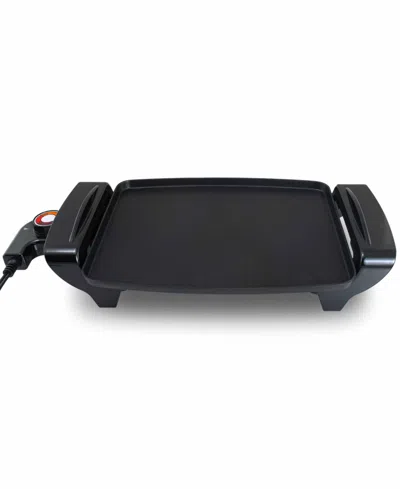 Elite Cuisine Mini Griddle In Black