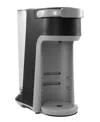 Elite Cuisine Rapid Brew Technology 2-in-1 Capsule Coffee Maker In Black,gray