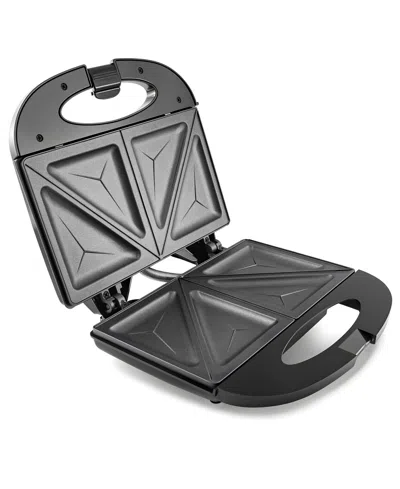 Elite Cuisine Sandwich Maker In Black