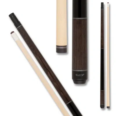 Elite Ep55 Matte Finish Pool Cue Billiard Stick Billiards Cues In Brown