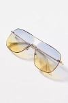 Elite Eyewear Aviator Sunglasses In Yellow