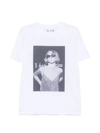 Elite Graphic-print T-shirt In White