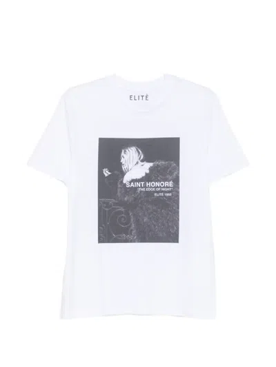 Elite Graphic-print T-shirt In White