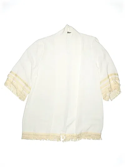 Pre-owned Elite Kimono In Ivory