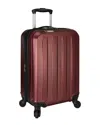 Elite Luggage Dori 20 Expandable Carry-on Spinner In Red
