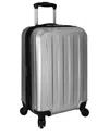 Elite Luggage Dori Expandable Carry-on Spinner Luggage In Gray