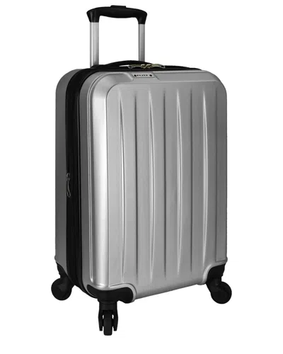 Elite Luggage Dori Expandable Carry-on Spinner Luggage In Gray