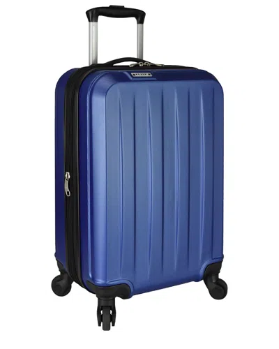 Elite Luggage Dori Expandable Carry-on Spinner Luggage In Blue