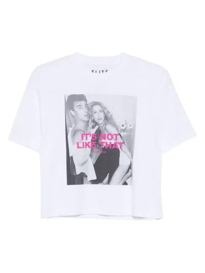 Elite Printed T-shirt In White