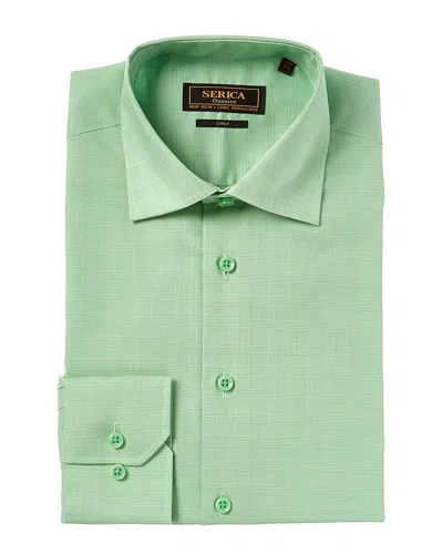 Elite Serica Classics Dress Shirt In Green