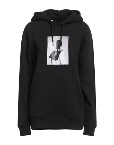 Elite Elitè Woman Sweatshirt Black Size L Organic Cotton, Polyester