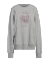 Elite Elitè Woman Sweatshirt Grey Size Xl Organic Cotton, Recycled Polyester