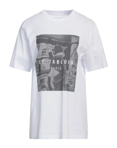 Elite Elitè Woman T-shirt White Size Xxl Cotton