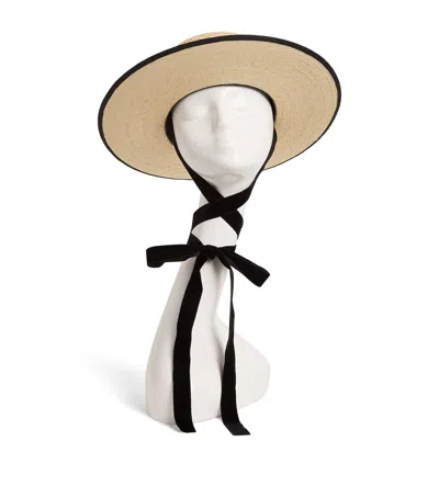Eliurpi Straw Cordobes Hat In Beige