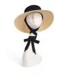 Eliurpi Straw Foldable Hat In Beige