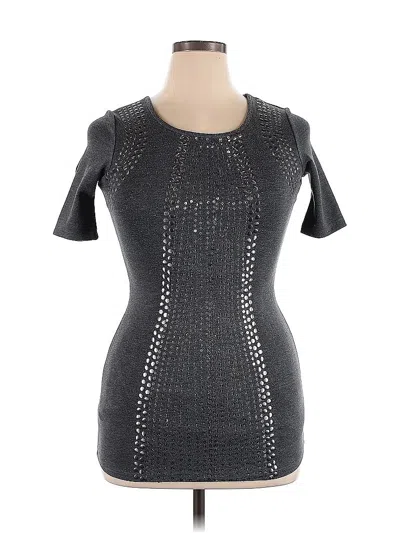 Pre-owned Eliza B. Active T-shirt In Gray