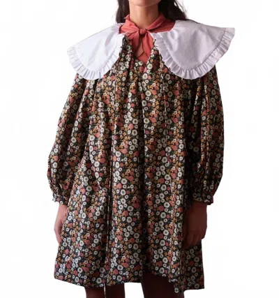 Eliza Faulkner Mandy Mini Dress In Floral Cotton In Multi