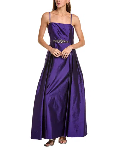 Eliza J Ball Gown In Purple