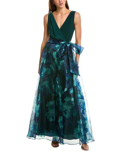 Eliza J Ball Gown In Green
