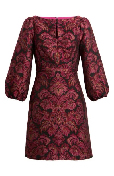 Eliza J Balloon Sleeve Dress In Pink