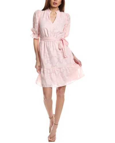 ELIZA J BURNOUT MINI DRESS