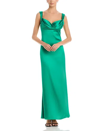 Eliza J Bustier Sheath Gown In Green