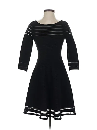 Pre-owned Eliza J Casual Dress In Black