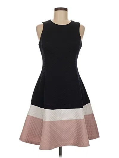 Pre-owned Eliza J Casual Dress In Black